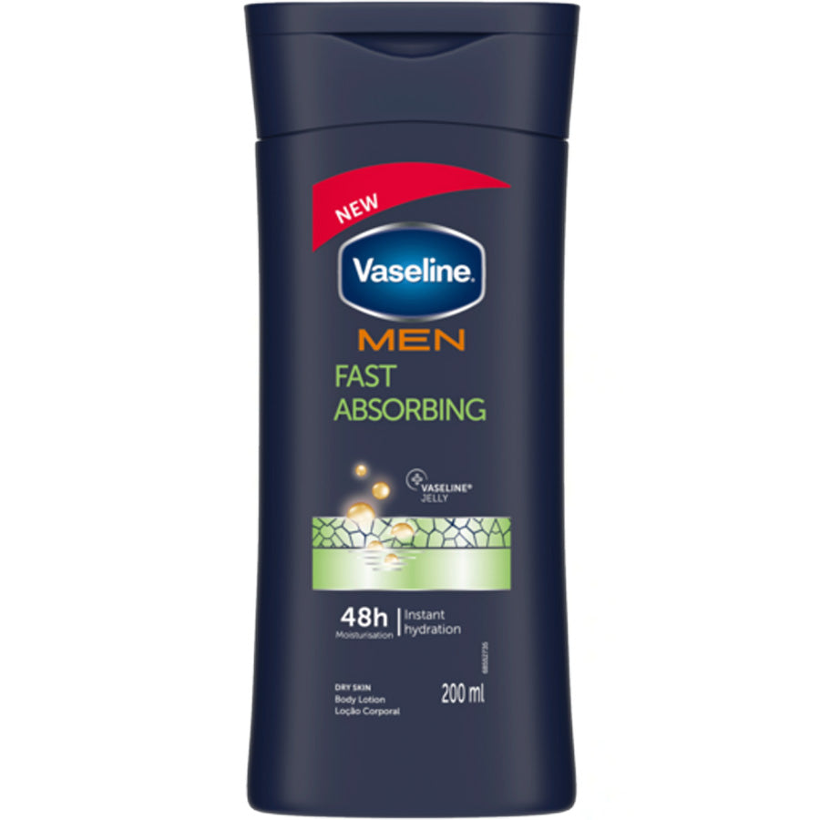 Vaseline Intensive Care Lotion 400ml MenBody Fast Absorbing - Bellso